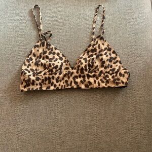 Pull&Bear Leopard Print Bralette